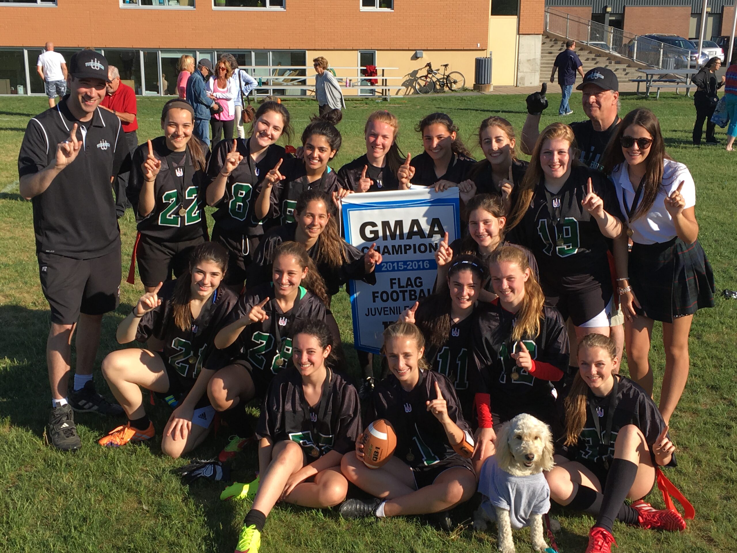 WIC's Juvenile Girls Flag Football Team Captures Gold on May 31 in G.M.A.A. Finals